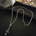chrome hearts Cross chain Necklace