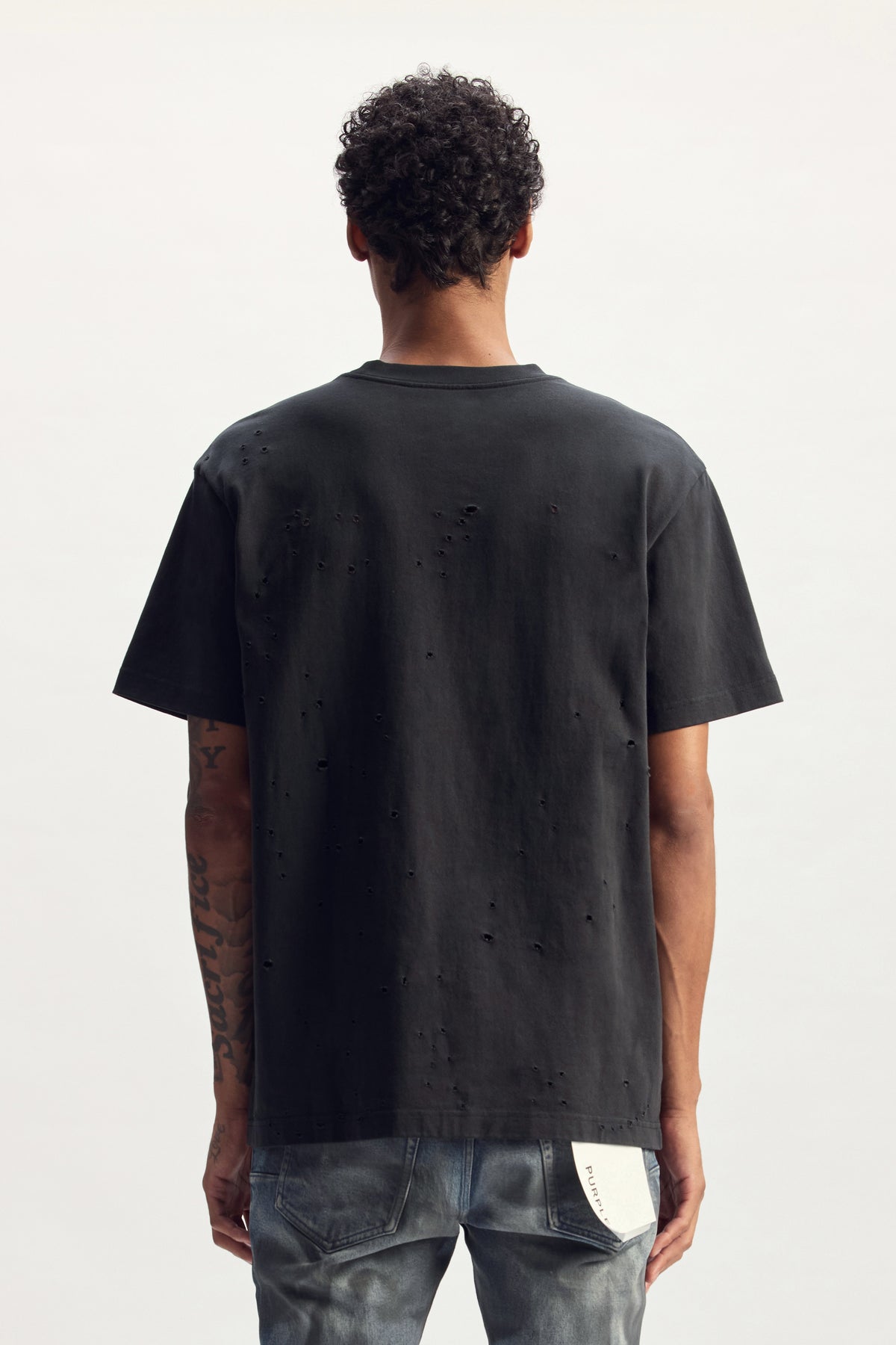 Perforated Mark Tee