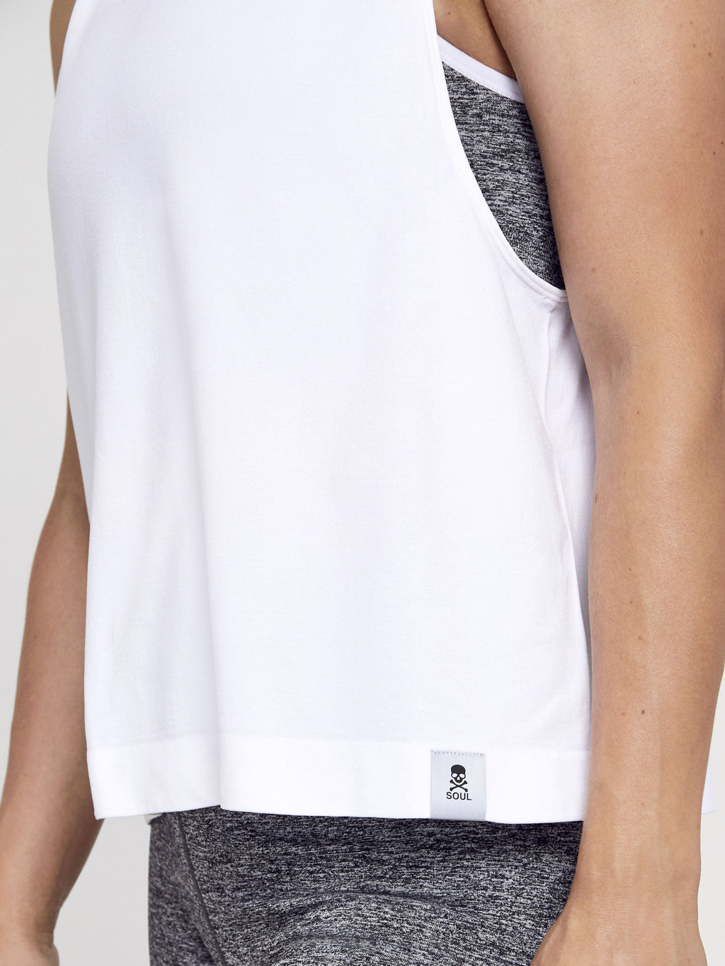 Seamless White Tank Top