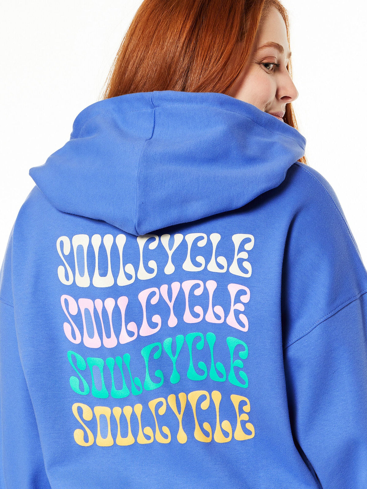 CROP ZIP UP BLUE
