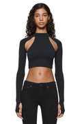 Cut Out Cropped Top