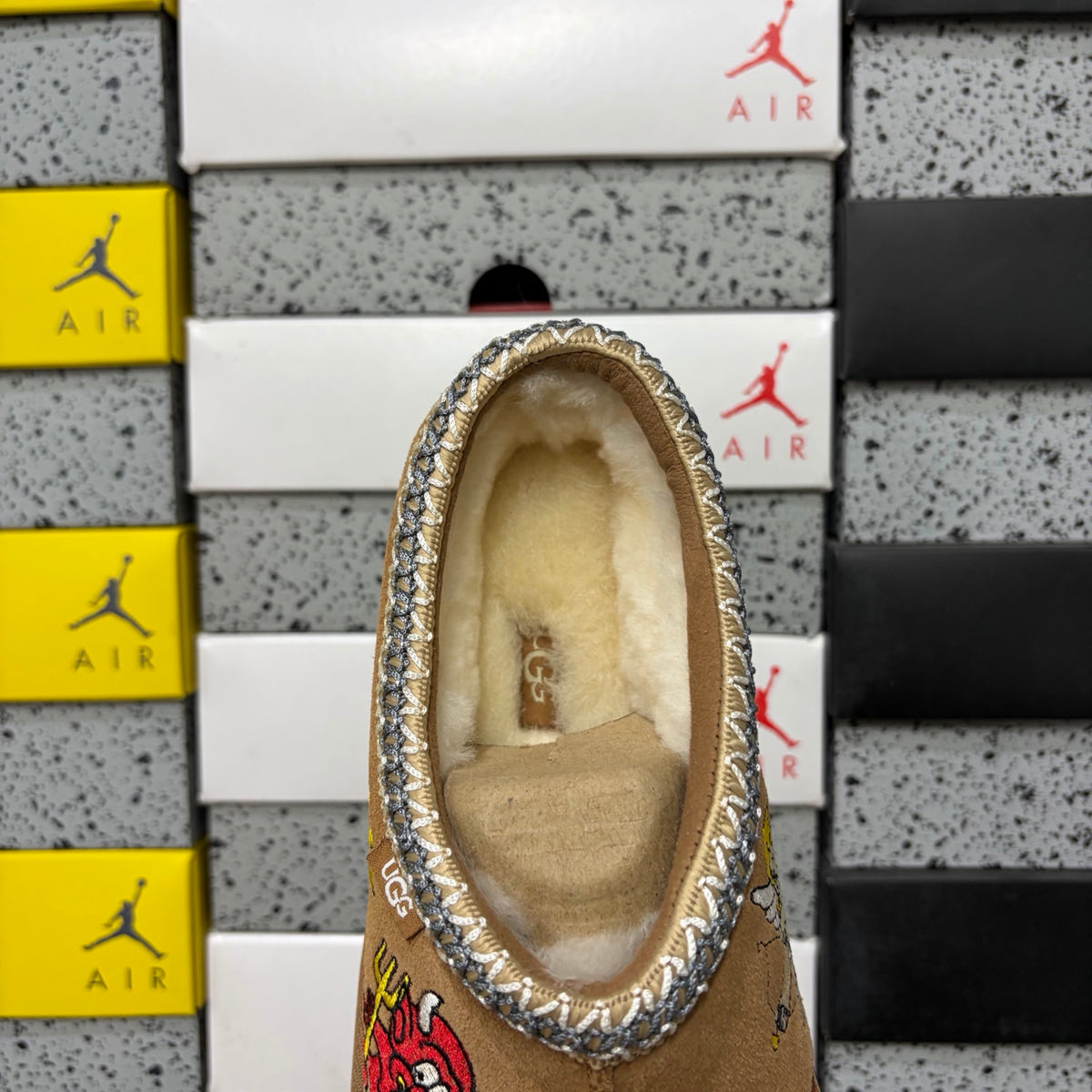 UGG × Palace Tasman Slipper – Chestnut