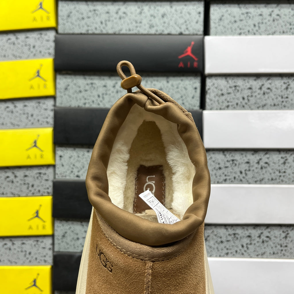 UGG Tasman Platform Mule – Chestnut