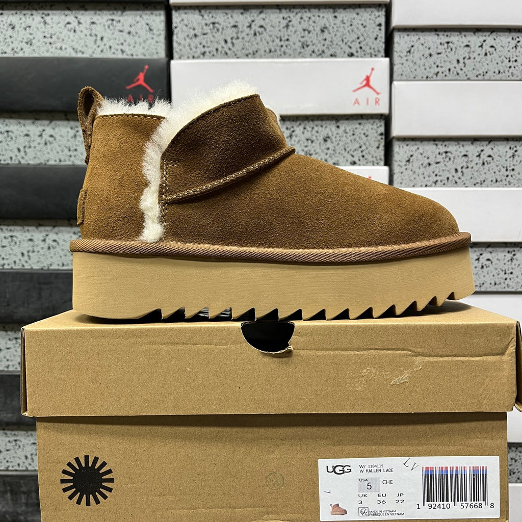 UGG Ayanna Platform Boot – Chestnut