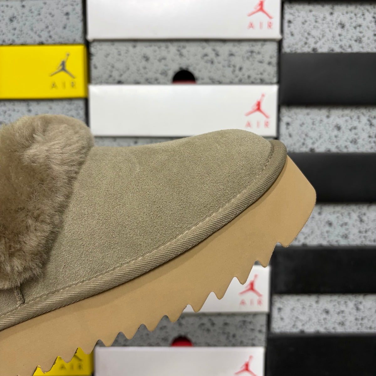 UGG Kallen Lace Platform Boot – Khaki Fawn