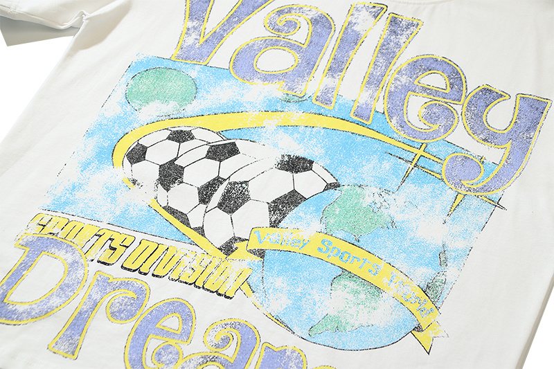 VALE USA Soccer Graphic Short-Sleeve T-Shirt