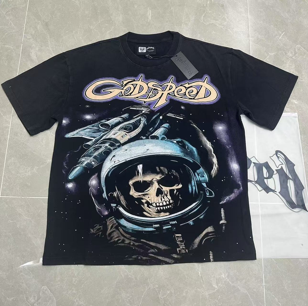Godspeed Out of Many One Graphic T-Shirt