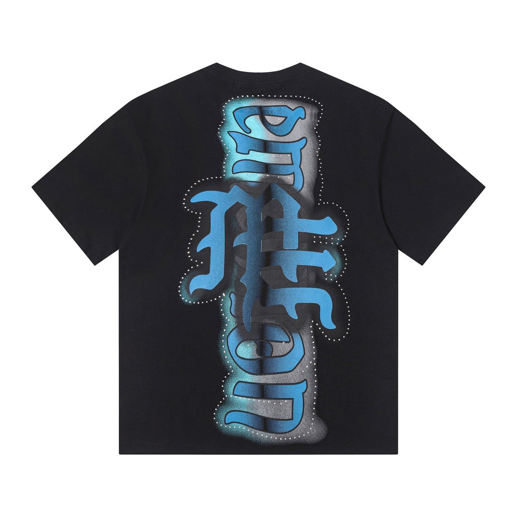 MIXED EMOTION Angel Back Graphic T-Shirt