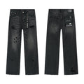 Purple Brand PU813 Washed Black Distressed Jeans