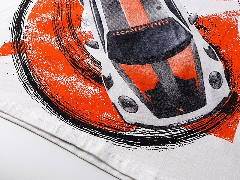 Godspeed Racing Car Graphic Short-Sleeve T-Shirt