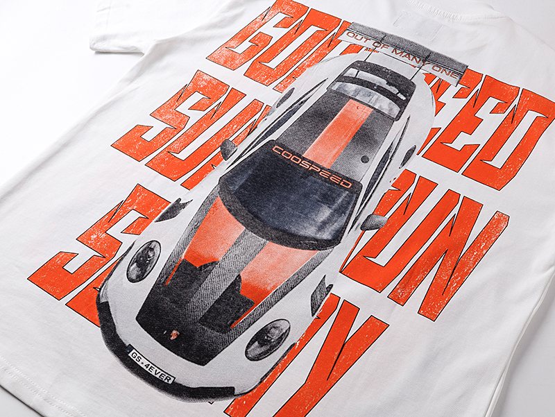 Godspeed Racing Car Graphic Short-Sleeve T-Shirt