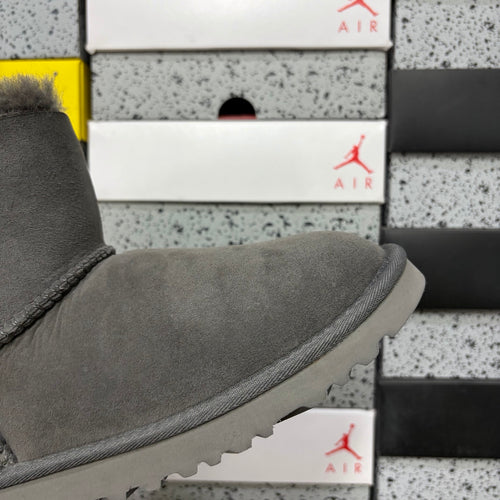 UGG Bailey Button Mini Boot – Grey