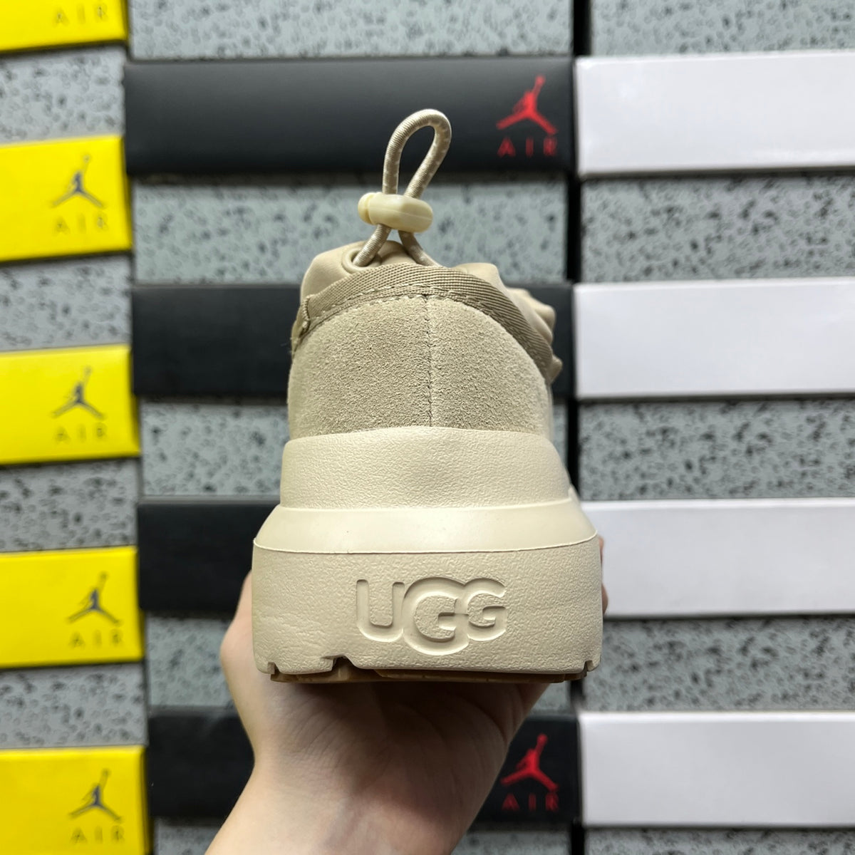 UGG Tasman Platform Mule – Oat & Cream