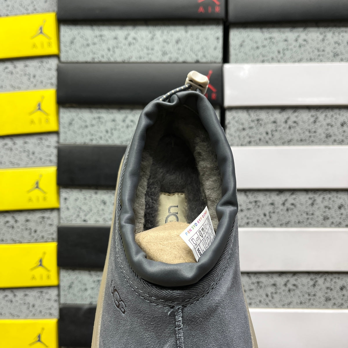 UGG Tasman Platform Mule – Slate Grey & Greige