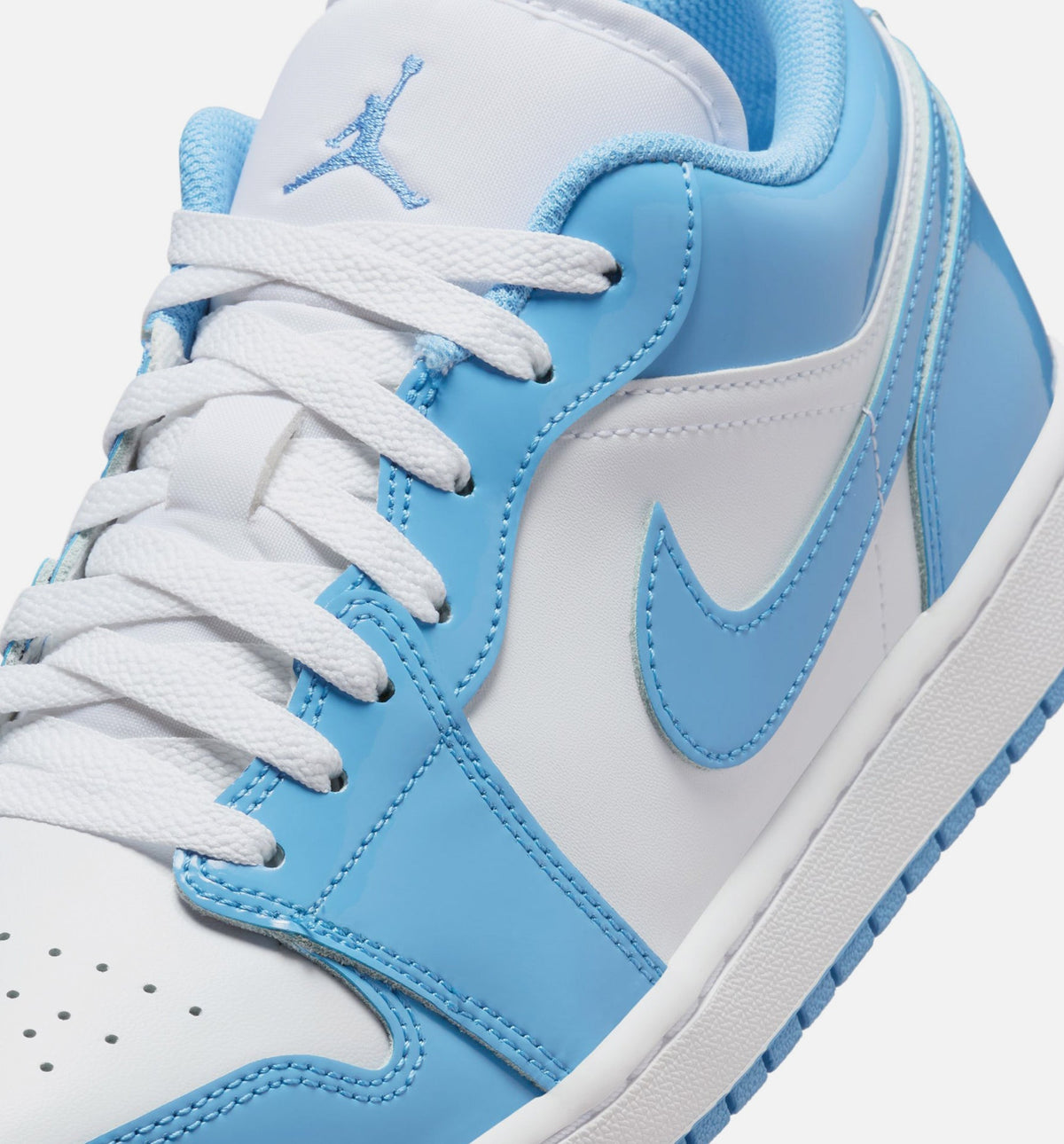 Air Jordan 1 Retro Low Legend Blue Men's Sneakers - Legend Blue / White