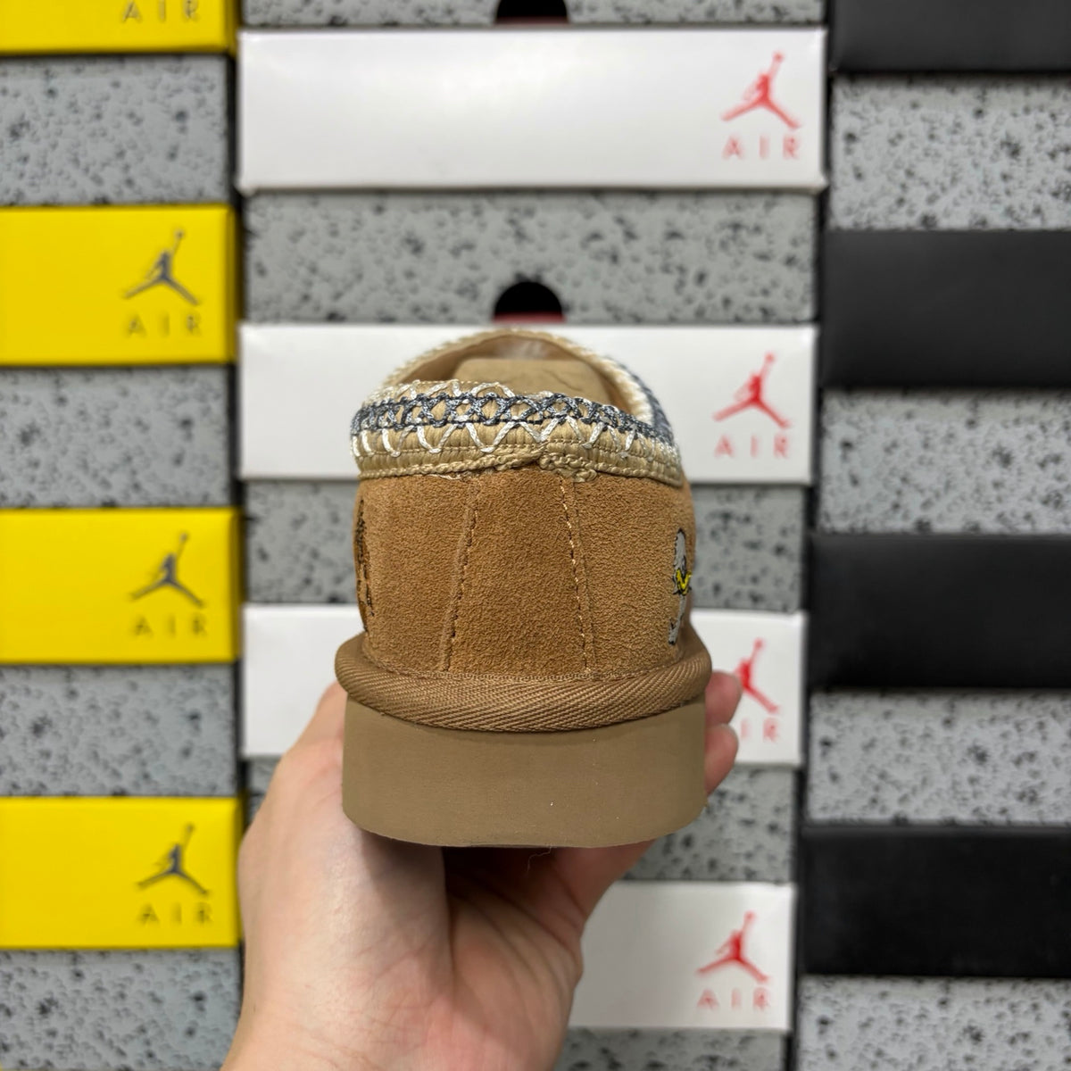 UGG × Palace Tasman Slipper – Chestnut