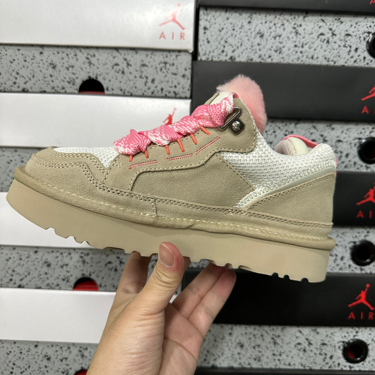UGG Lowmel Sneaker – Sand & Pink