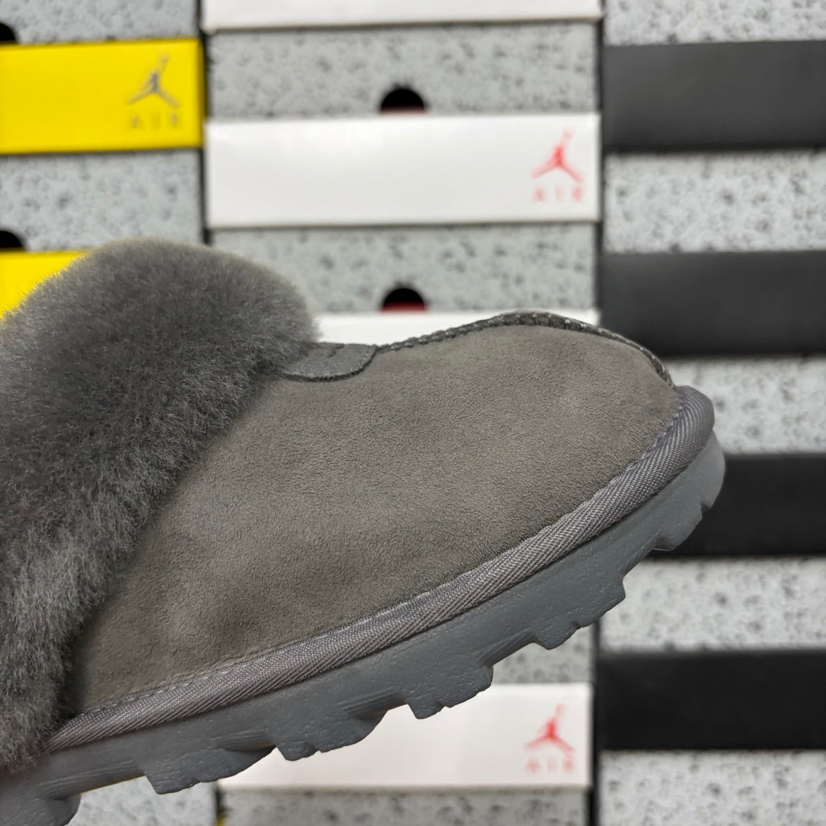 UGG Scuffette II Slipper – Charcoal Grey