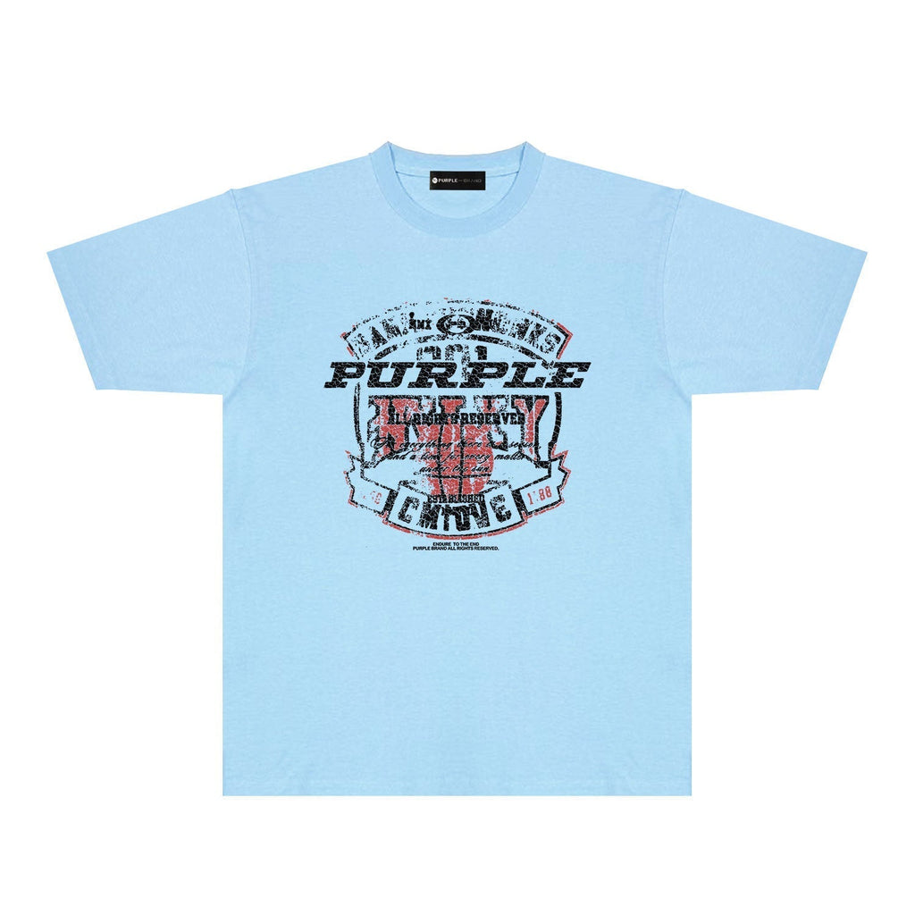 Street style Purple Brand T-shirt