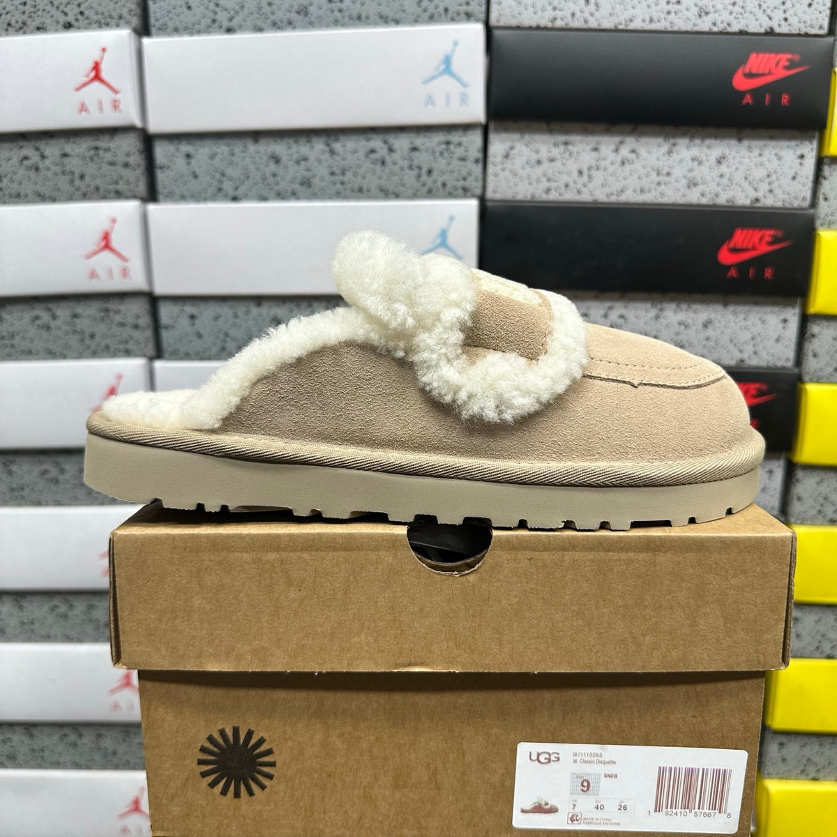 UGG Shearling Slide – Khaki