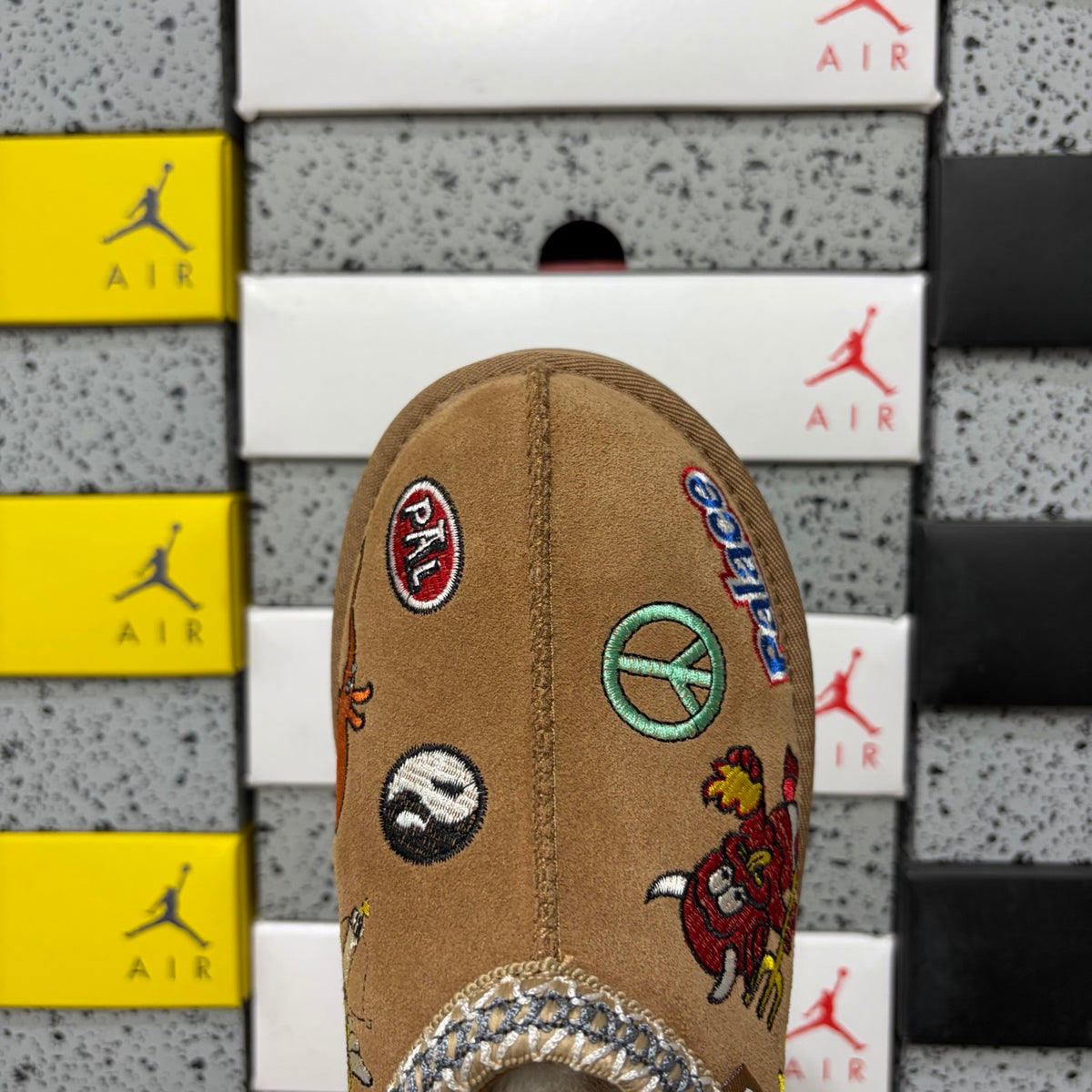 UGG × Palace Tasman Slipper – Chestnut