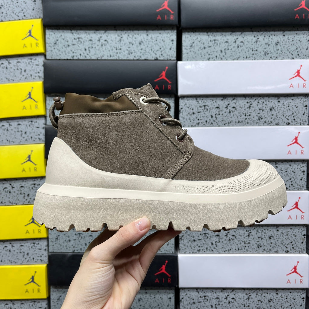 UGG Lace-Up Platform Sneaker Boot – Olive