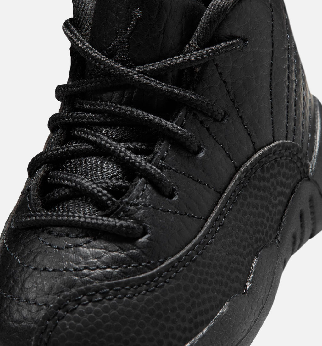 Air Jordan 12 Retro “Bloodline” Baby and Toddler Lifestyle Shoes