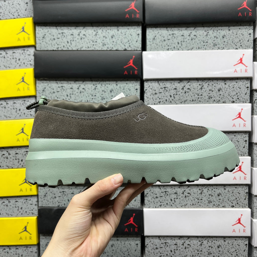 UGG Tasman Platform Mule – Charcoal & Mint