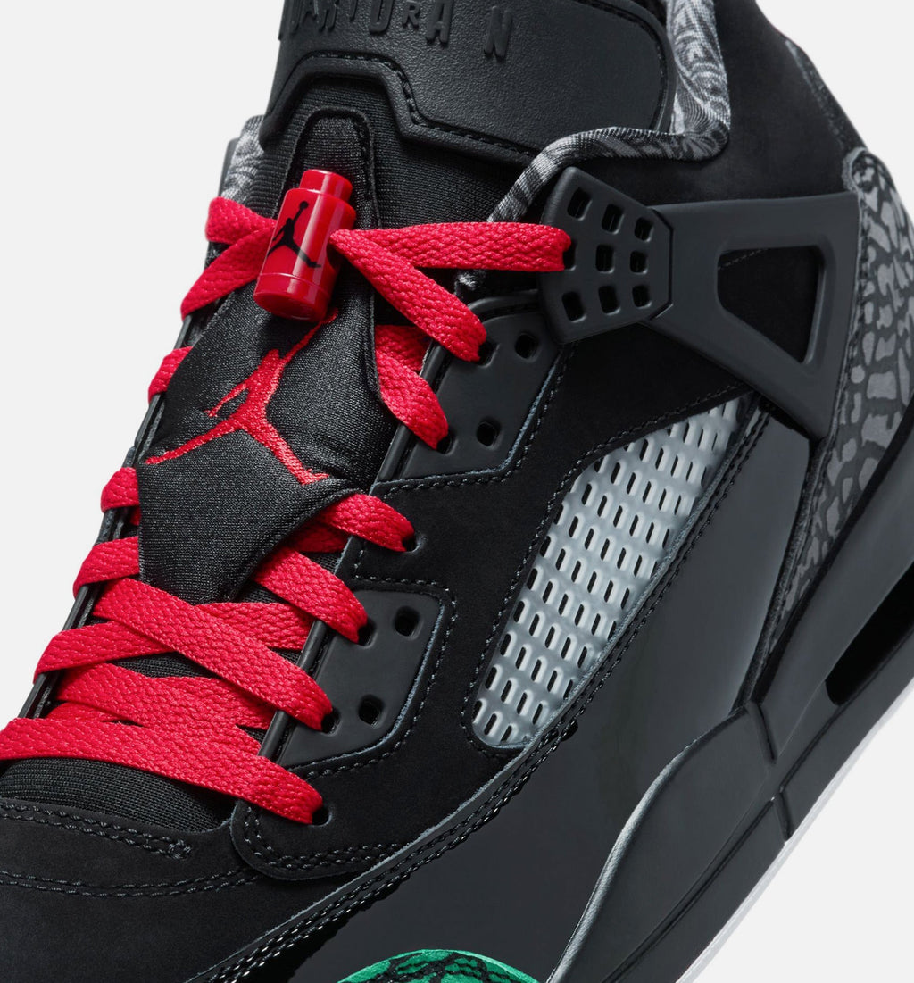Jordan Spizike Low Men's Shoe – Black/Classic Green/White/Varsity Red