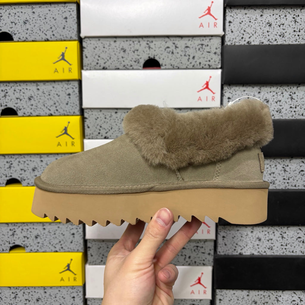 UGG Kallen Lace Platform Boot – Khaki Fawn