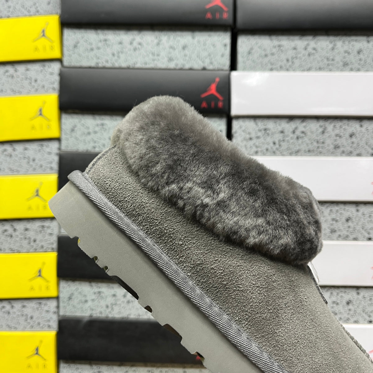 UGG Scuffette Shearling Slipper – Grey