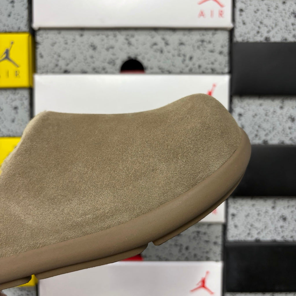 UGG Eversheepskin Mule – Women’s Slip-On Suede Clog with Sheepskin Lining in Almond