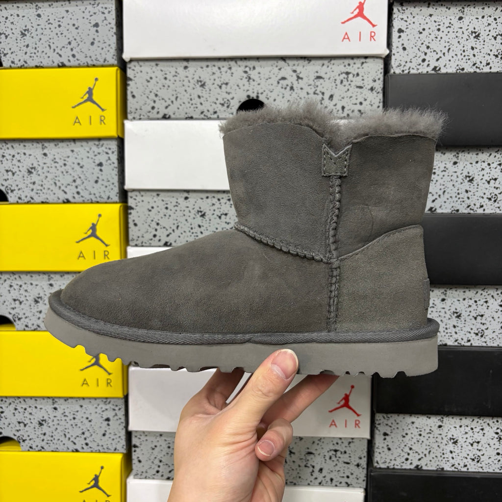 UGG Bailey Button Mini Boot – Grey