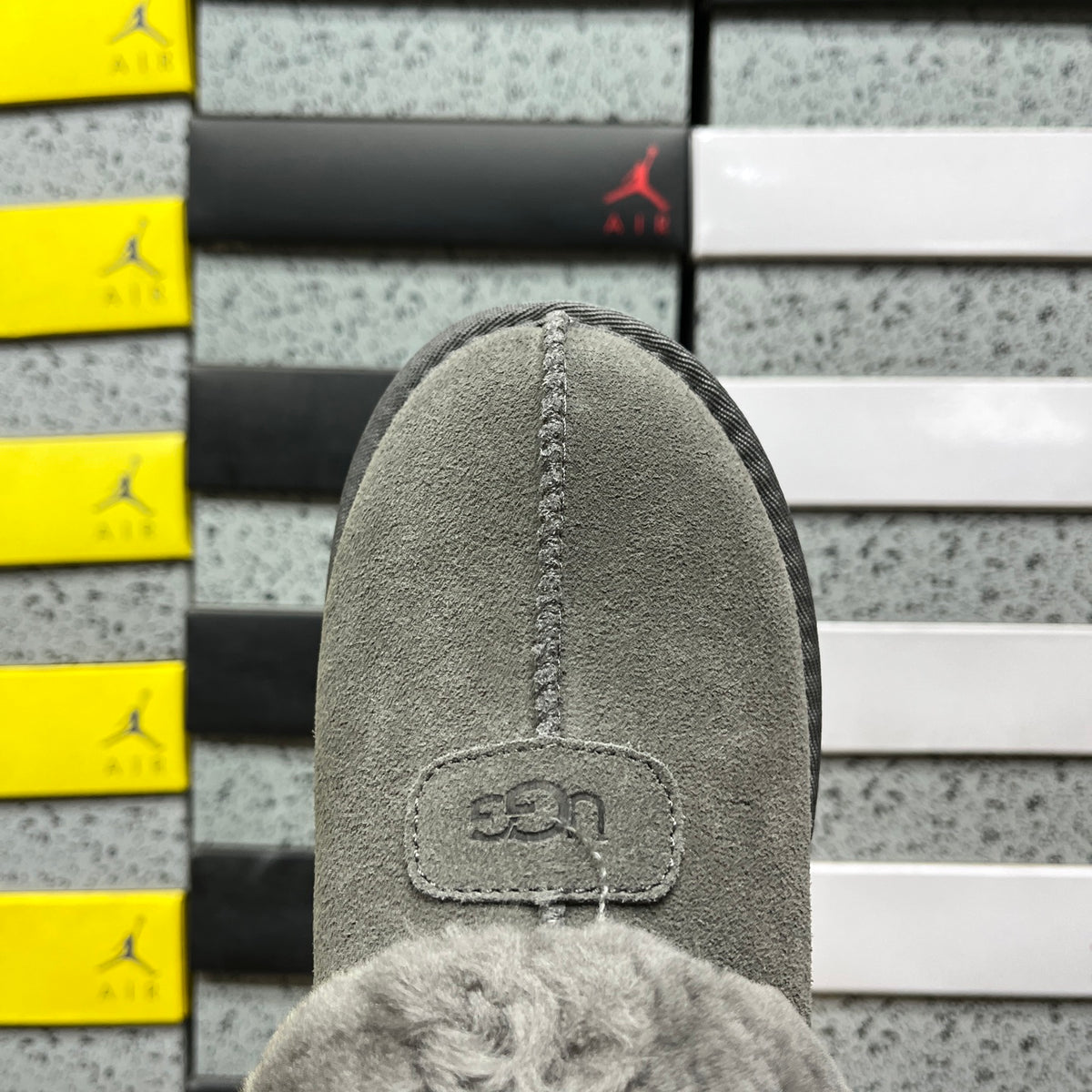 UGG Scuffette Shearling Slipper – Grey