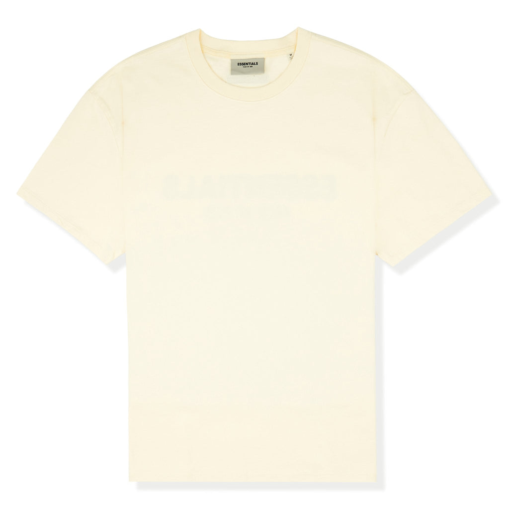 Fear Of God Essentials Reverse Logo Buttercream T Shirt (SS21)