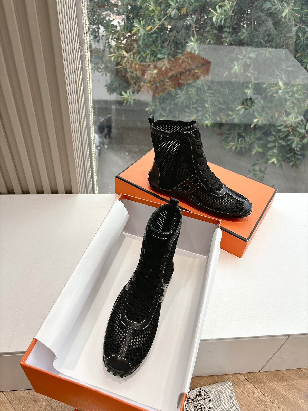 Hermès Bouncing Mesh Sneakers