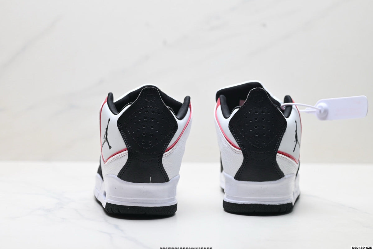 Jordan Legacy 312 High White Black Fire Red Sneakers
