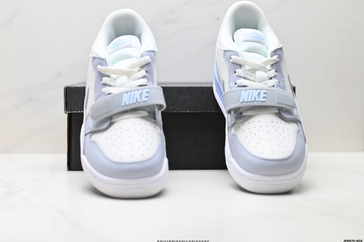 Jordan Legacy 312 Low White Wolf Grey Ice Blue Sneakers