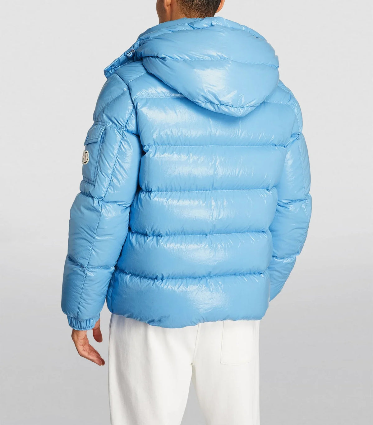 Moncler Maya 70 Down Jacket in Sky Blue