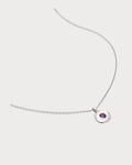 MONICA VINADER February Birthstone Sterling-Silver Necklace(Silver)