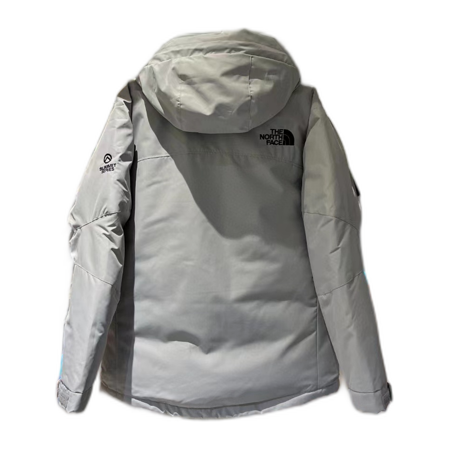 The North Face Himalayan Down Parka – Grey & White | 700-Fill Down