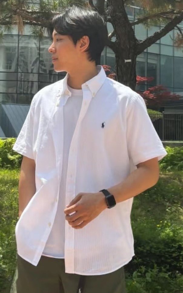 Ralph Lauren Oxford Short-Sleeve Button-Front Shirt
