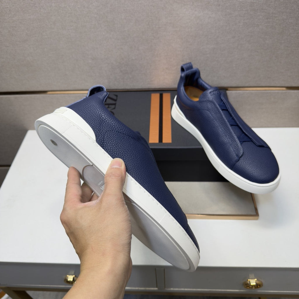 Zegna Men's Slip-On Sneakers