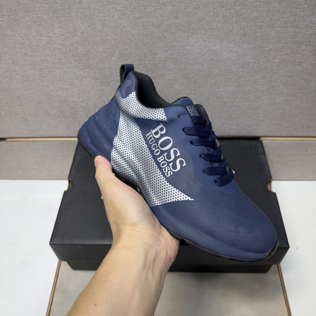 Hugo Boss Men's Mesh-Panel Sneakers